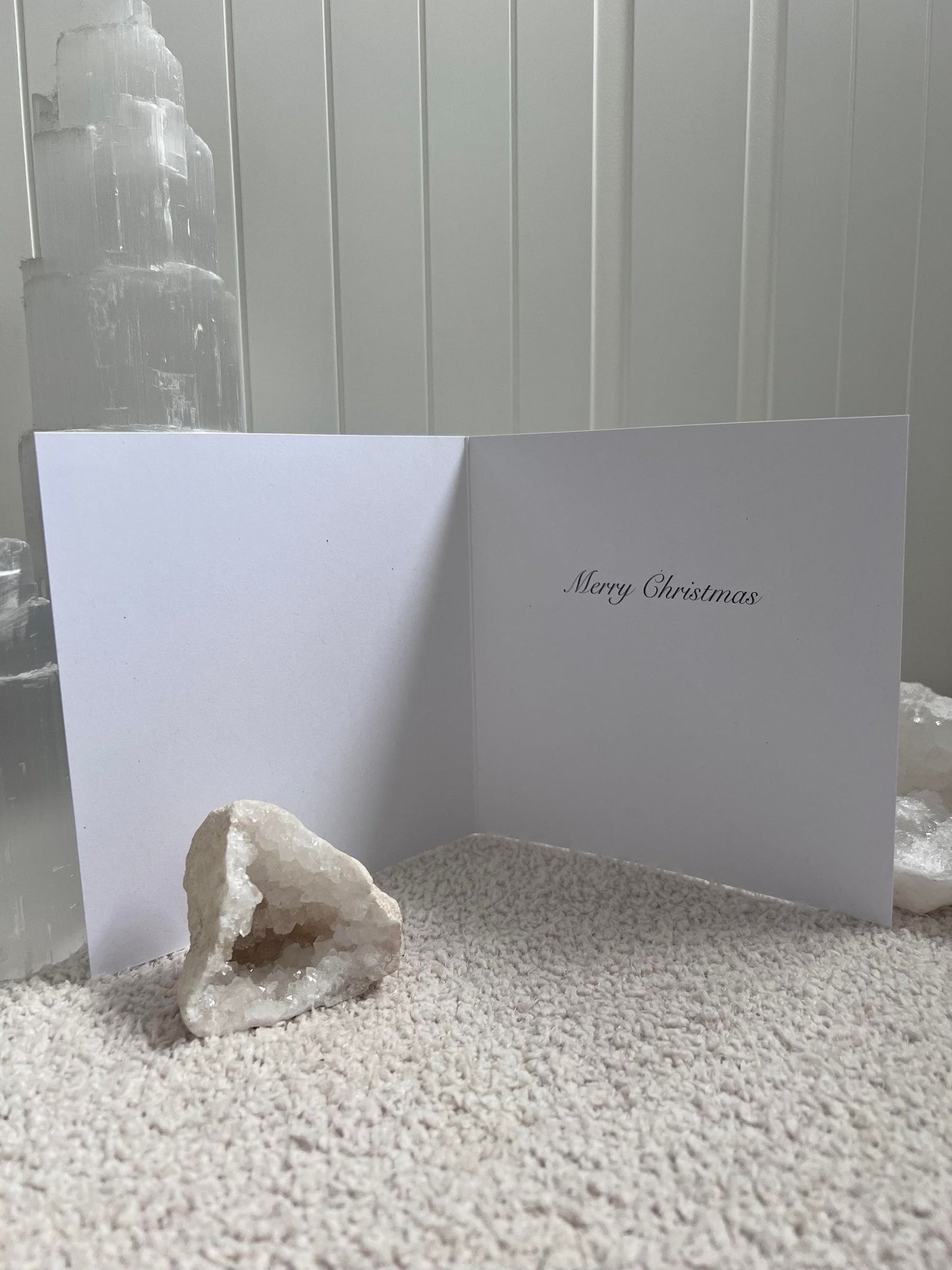 Christmas Bear & Butterfly Card