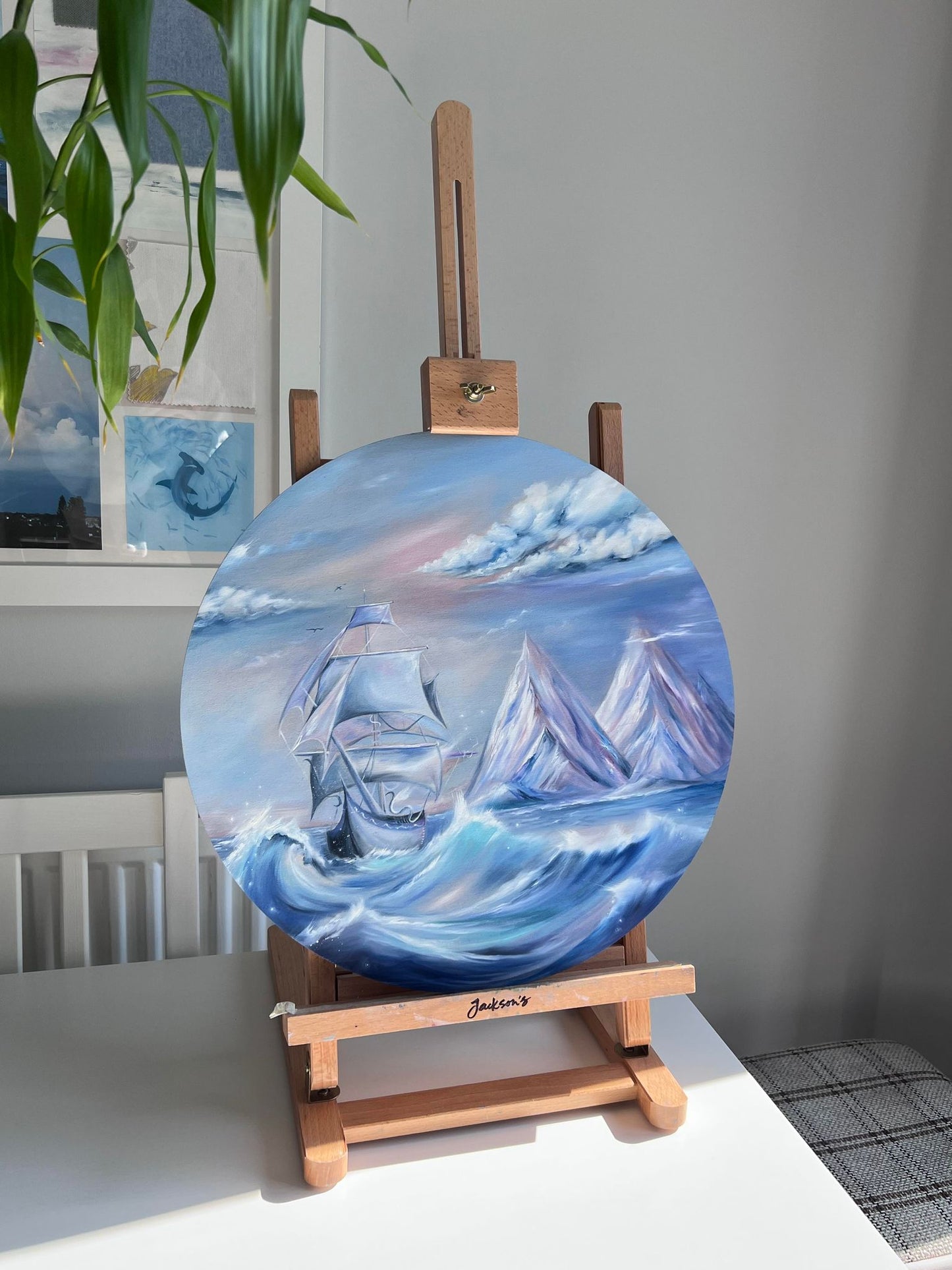 'Opal Shores' Oil Painting