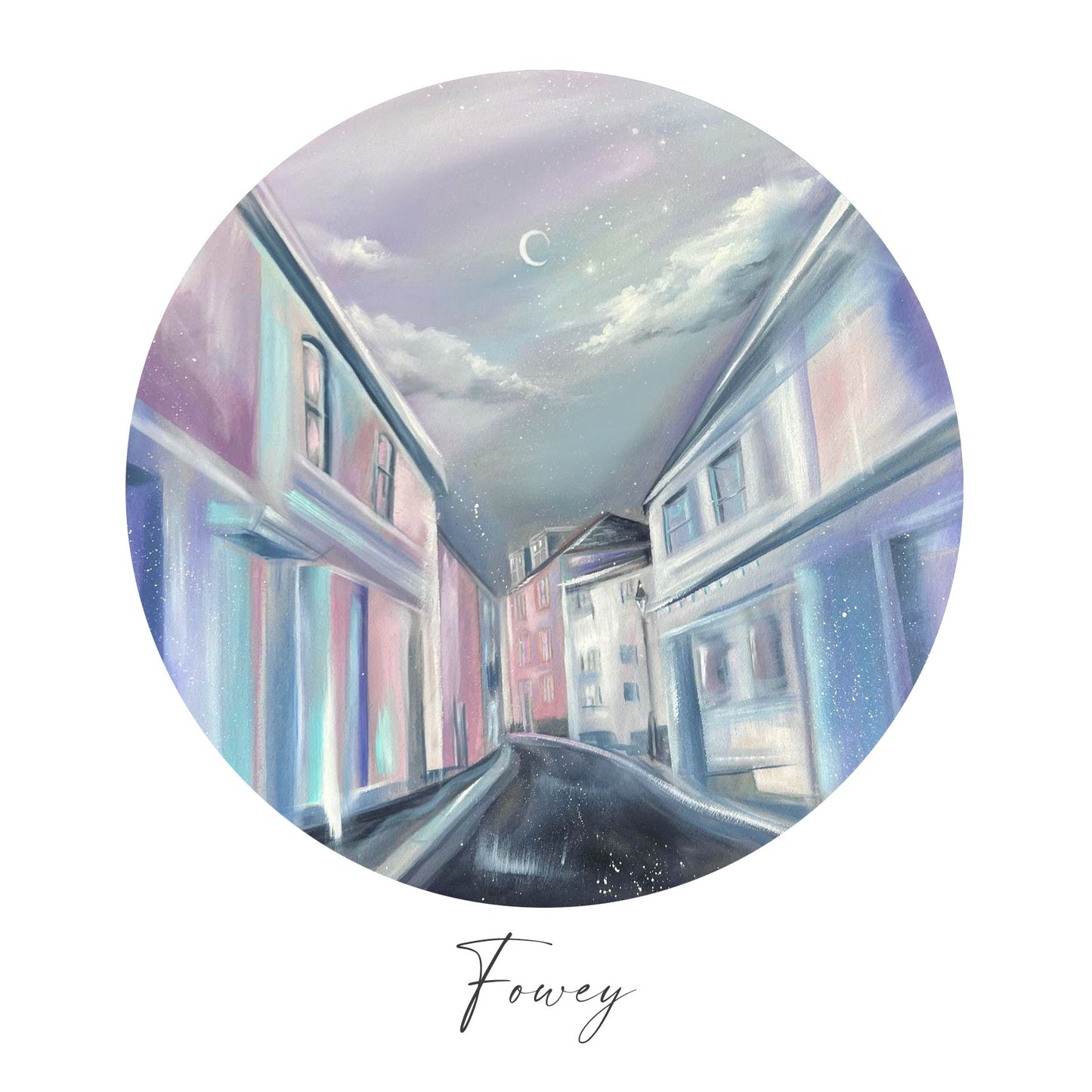 Fowey Art Print - North Street