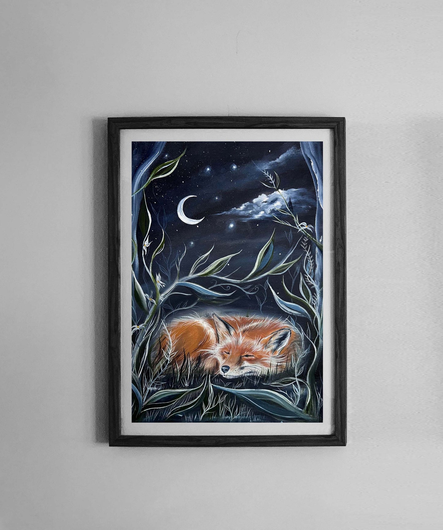 Woodland Art Print - Fox