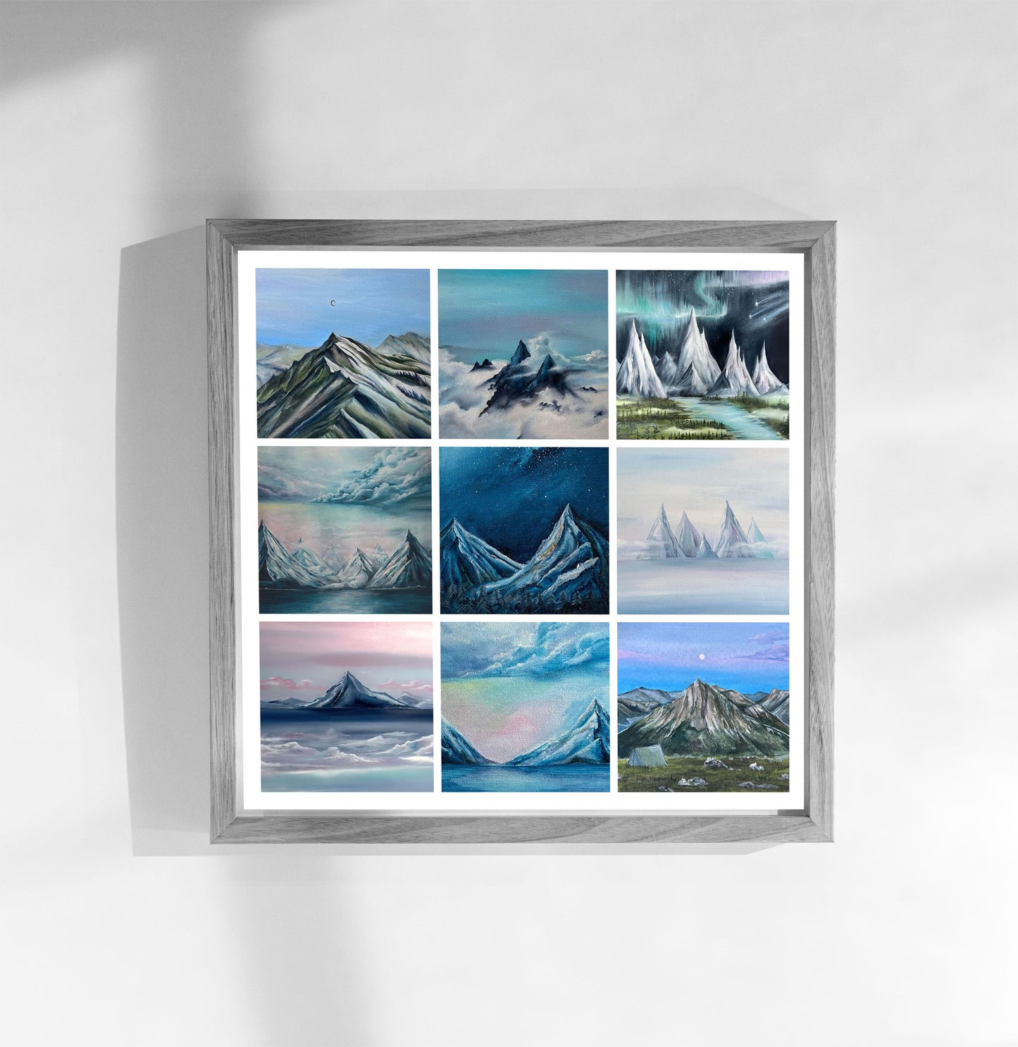 Mountain Collection Art Print