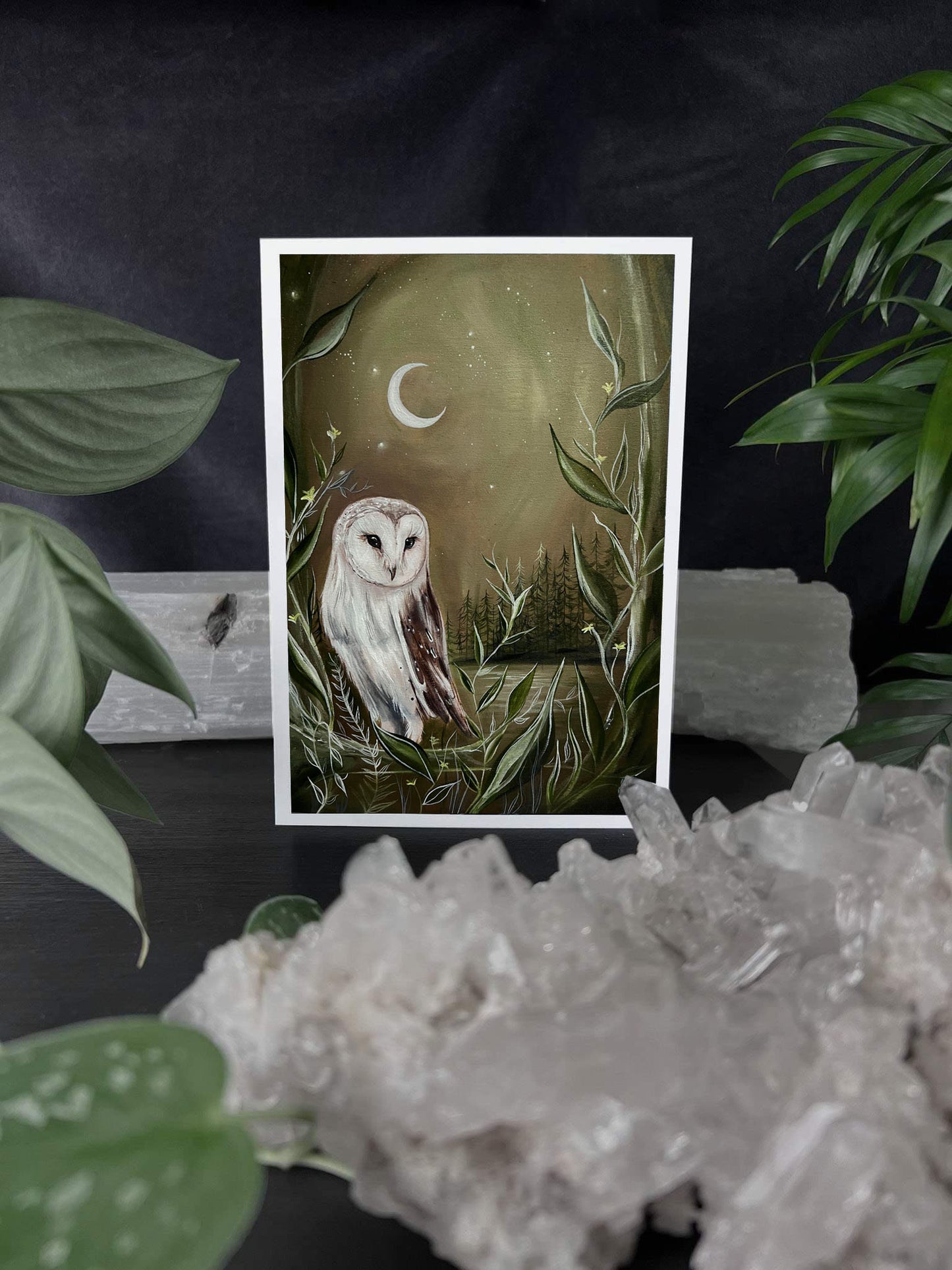 Woodland Owl Card