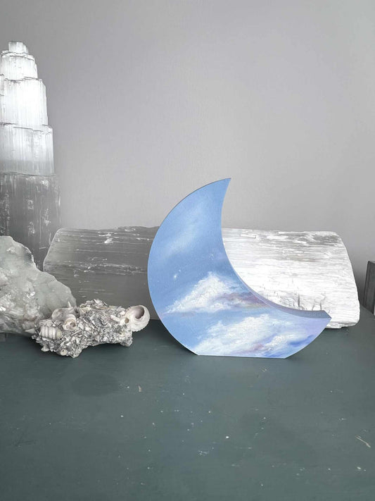 Hand Painted Moon