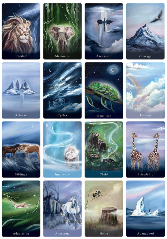 The Grief Journey Oracle A5 Art Print Pre Order